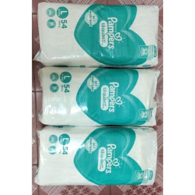 Bỉm/tã quần pampers giữ dáng size M60/L54/XL48/XXL44