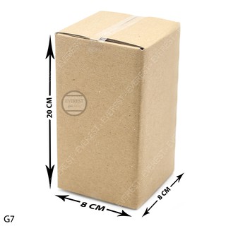 Combo 100 thùng G7 8x8x20 giấy carton gói hàng Everest