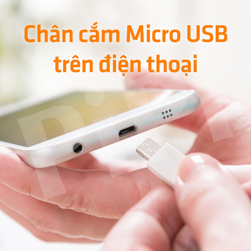 Cáp micro usb Samsung sạc điện thoại nhanh chuẩn zin theo máy dòng S Note A J M
