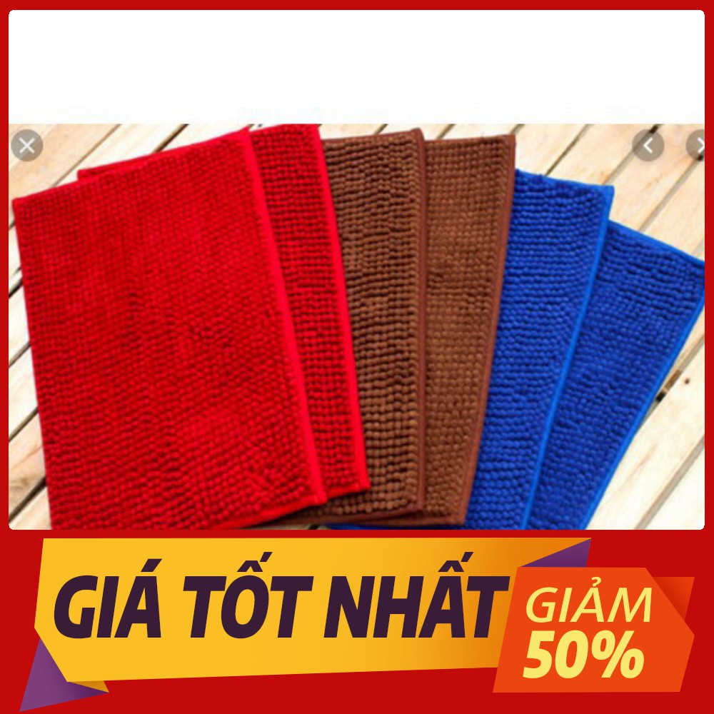 (GIÁ SỈ ) (sỉ 24k) Thảm Lau Chân San Hô