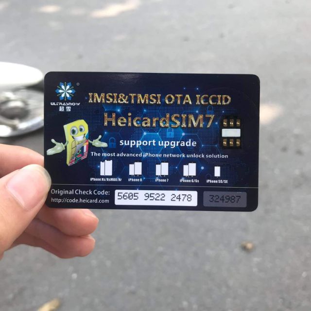 Sim ghép heicard thế hệ mới nhất sẵn iccid