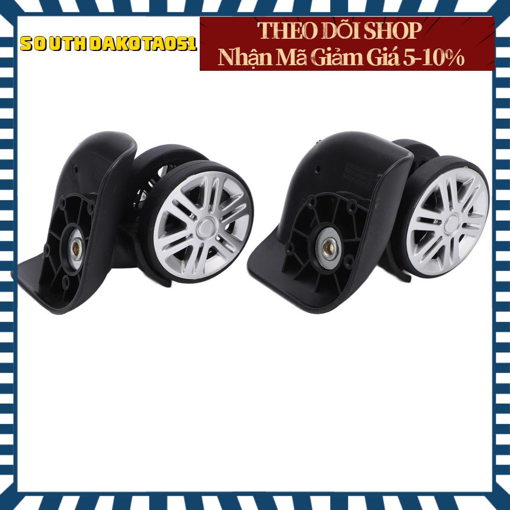 Southdakota051 1 cặp Bánh xe thay thế hành lý A65 Tắt tiếng Vali xoay Bộ phận sửa chữa bánh
