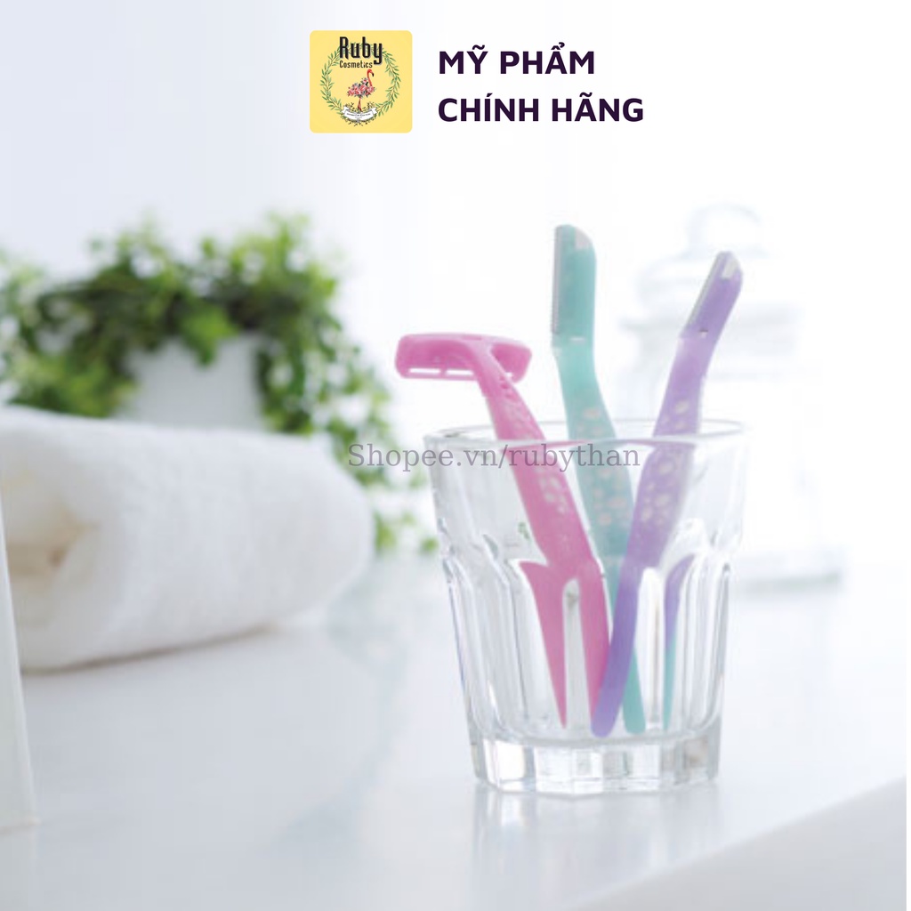 Dao Cạo Lông Mặt, Chân Mày Cao Cấp Kai Can For Women Face ( Set 3 Cây)