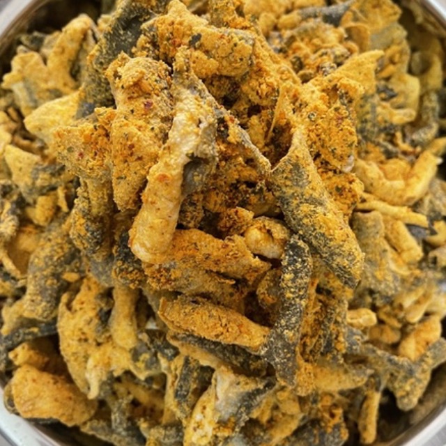 Cô Út Sài Gòn - Da Cá Tẩm Vị Xốc trưng muối -180gr