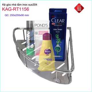 KỆ GÓC NHÀ TẮM INOX KAG-RT1156