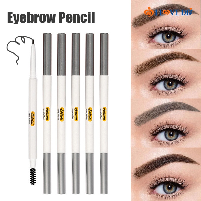 Bút Kẻ Lông Mày / Bút Kẻ Lông Mày Hai Đầu 6 Màu Tùy Chọn Chống Nước Không Nhòe Lâu Trôi