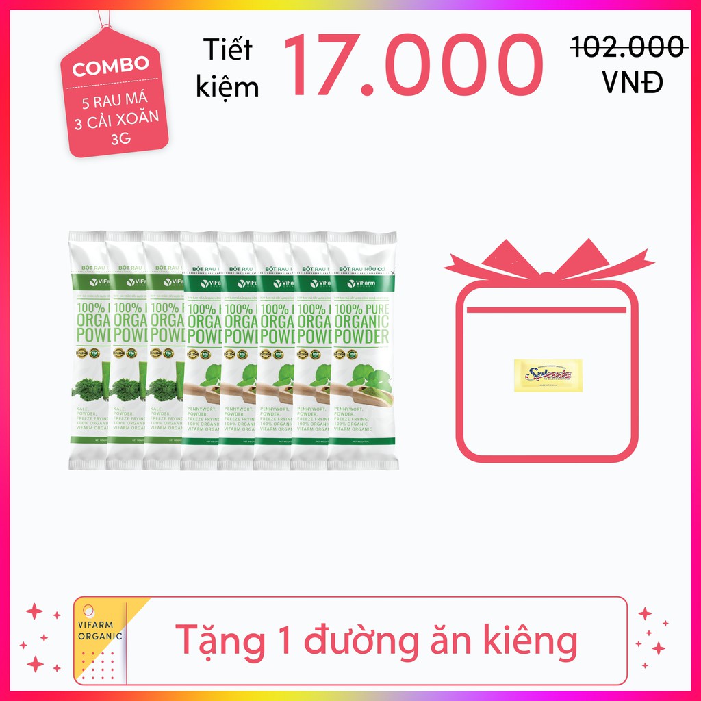 [Mã 267FMCGSALE giảm 8% đơn 500K] Bột Cải Xoăn Kale Nguyên Chất 100% ViFarm 50Gram | BigBuy360 - bigbuy360.vn
