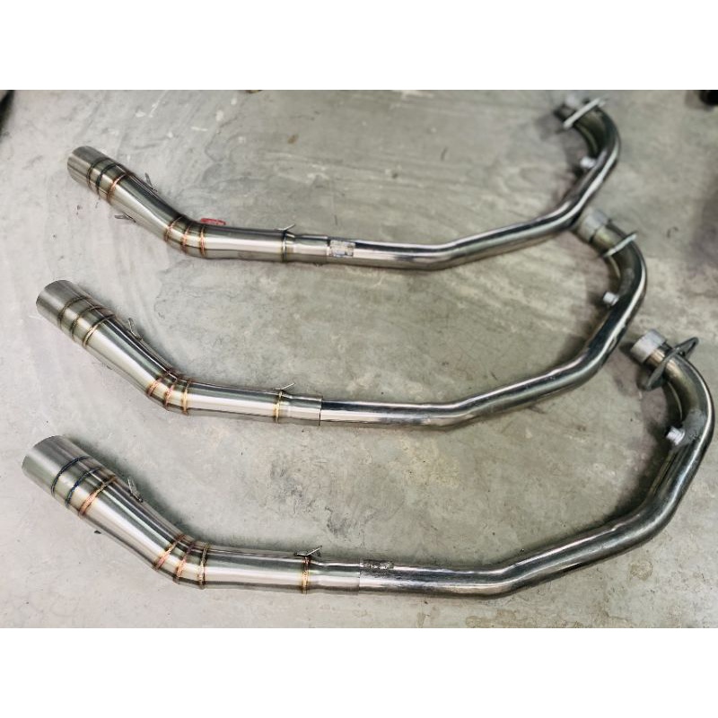 Cổ pô 2 Khúc STB,WRX cho các dòng xe winner,winner X,raider,satria,ex150