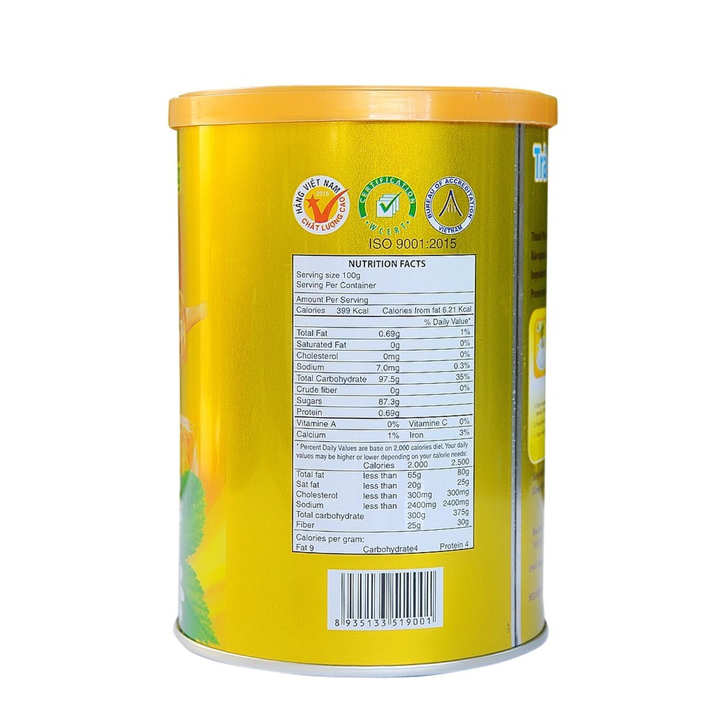 Trà gừng mật ong Thanh Bình hủ 400g/ tốt cho bà bầu