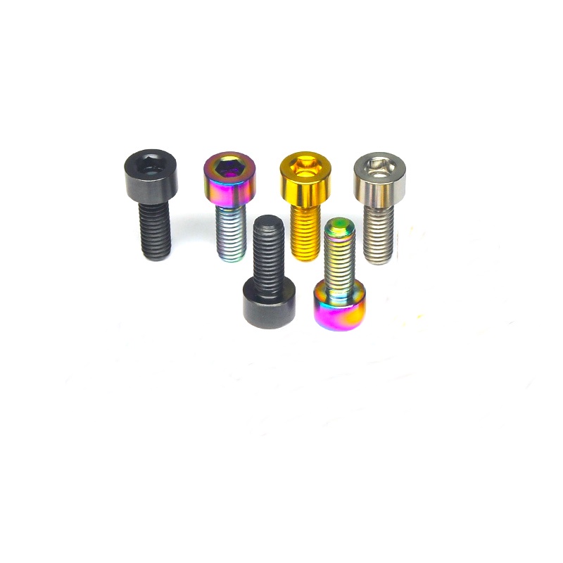 Ốc Vít Titan M5 x 10 12 16 18 20 25mm Chuyên Dụng Cho Xe Đạp