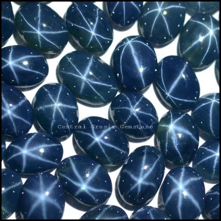 Mô Hình Ngôi Sao Màu Sapphire Tự Nhiên Chất Lượng Cao