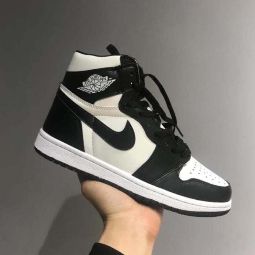 Giày sneaker JORDAN 1 ĐEN TRẮNG CAO CỔ , Giày 𝐉𝐨𝐝𝐚𝐧 JD1 panda đen trắng , mới nhất , hót nhất , bản cao cấp