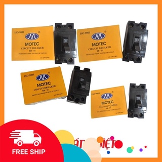 CB cầu dao/ aptomat tự động hiệu motec đủ loại hàng chính hãng có sẵn
