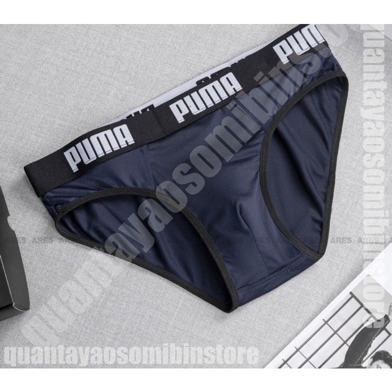 Combo quần sịp tam giác,sịp chéo nam P.U.M.A chất vải thun lạnh thoáng mát, thấm hút mồ hôi, dễ vận động