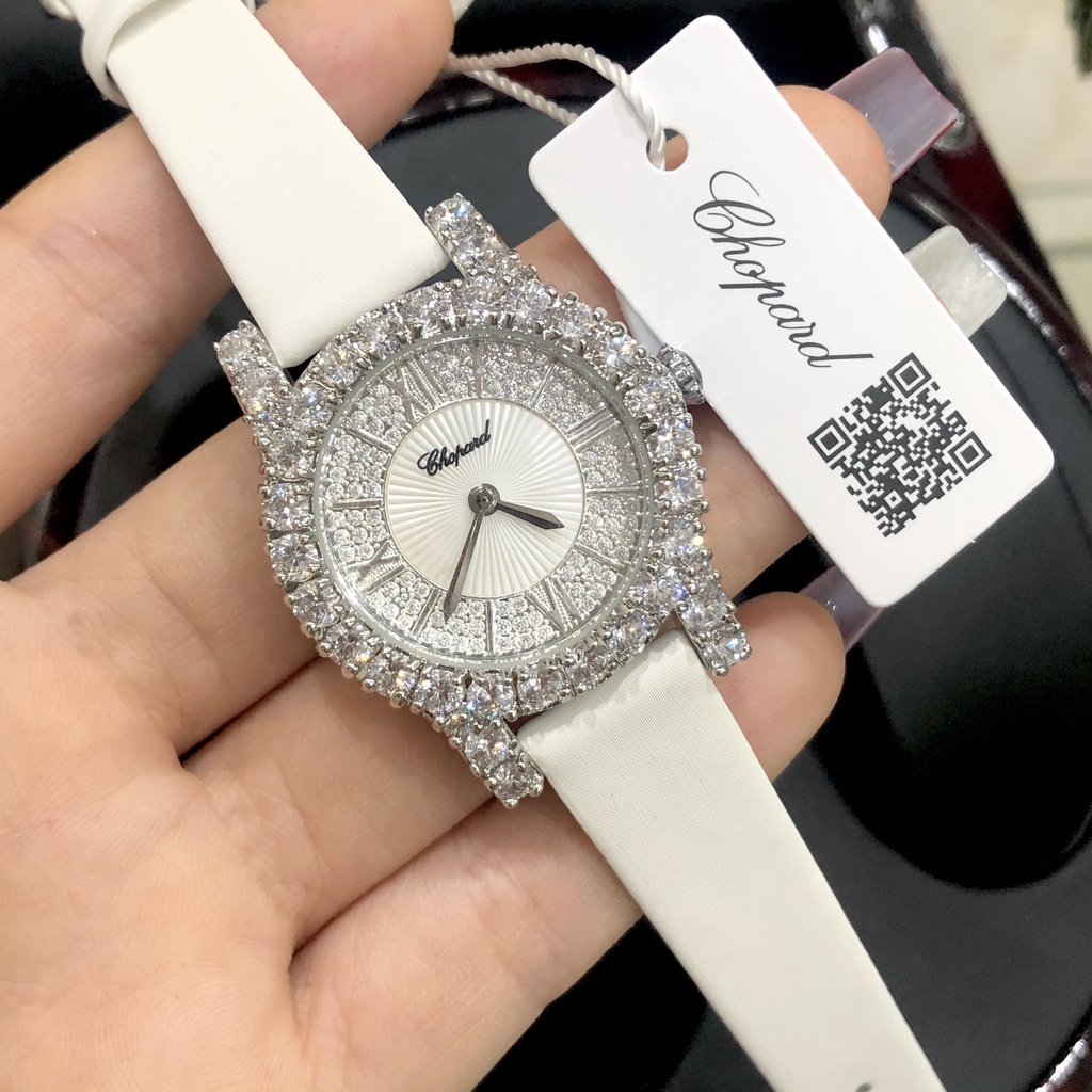 Đồng Hồ Nữ CHOPARD Đính Đá Sang Chảnh, Máy Pin Nhật size 32mm Chống Nước 5ATM [Bảo Hành 18 Tháng - 1 Đổi 1 15 Ngày] | BigBuy360 - bigbuy360.vn