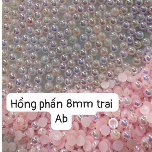 Ngọc trai giả 8mm màu ab