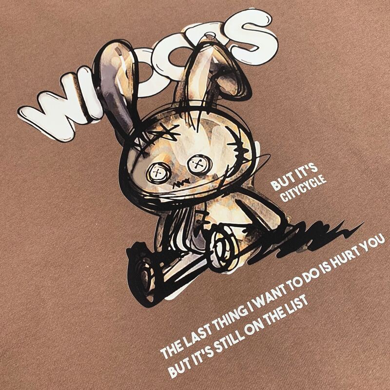 Áo thun nam nữ Rabbit City Cycle - Áo thun tay lỡ Unisex form rộng hàng Local Brand | BigBuy360 - bigbuy360.vn