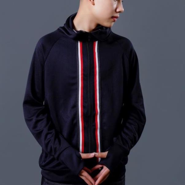 [FreeShip] Áo Chống Nắng Thom Browne Thêu 2 Sọc Nam Nữ Thun Lạnh - Áo Chống nắng Nam Thome browne