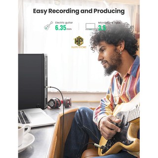 DÂY CÁP AUDIO 3.5MM TO 6.5MM UGREEN 10628