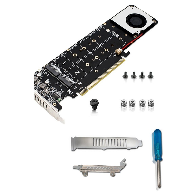 Thẻ mở rộng chuyển đổi M.2 NVME M sang PCIE 4.0 X16 14000Mb/s