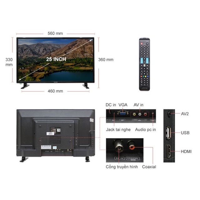 TIVI ASANZO  25 Inch 25T350