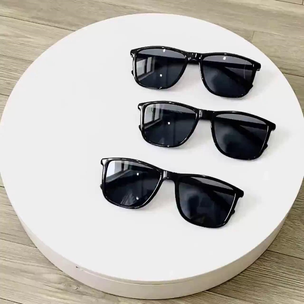 Mắt kính mát chữ V Unisex, kính mát nam nữ V2 gọng nhỏ phong cách thời trang trẻ trung Hop dung kinh - DND Style