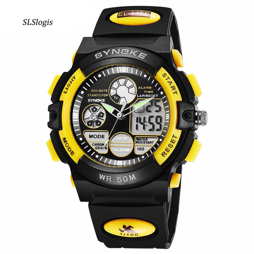 Đồng hồ điện tử kết hợp la bàn chống nước cho bé trai và bé gái | BigBuy360 - bigbuy360.vn