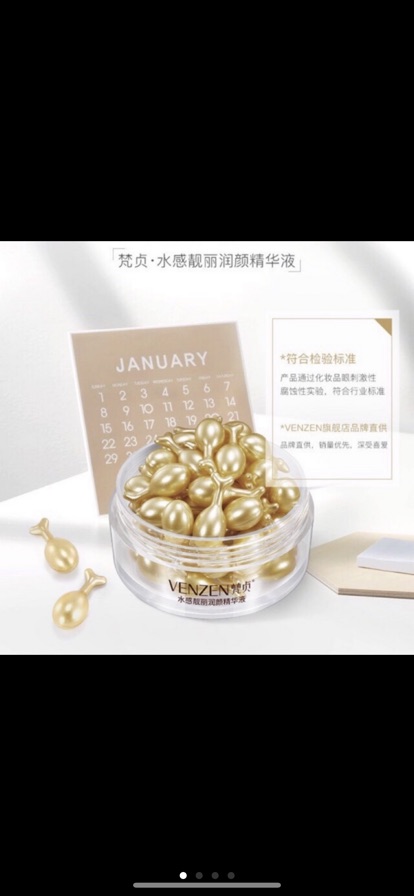 30 viên serum VenZen dưỡng da cấp ẩm căng bóng