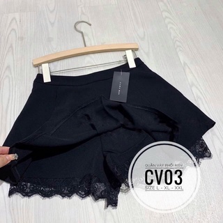 CHÂN VÁY PHỐI REN [ BIGSIZE 60-90KG ]