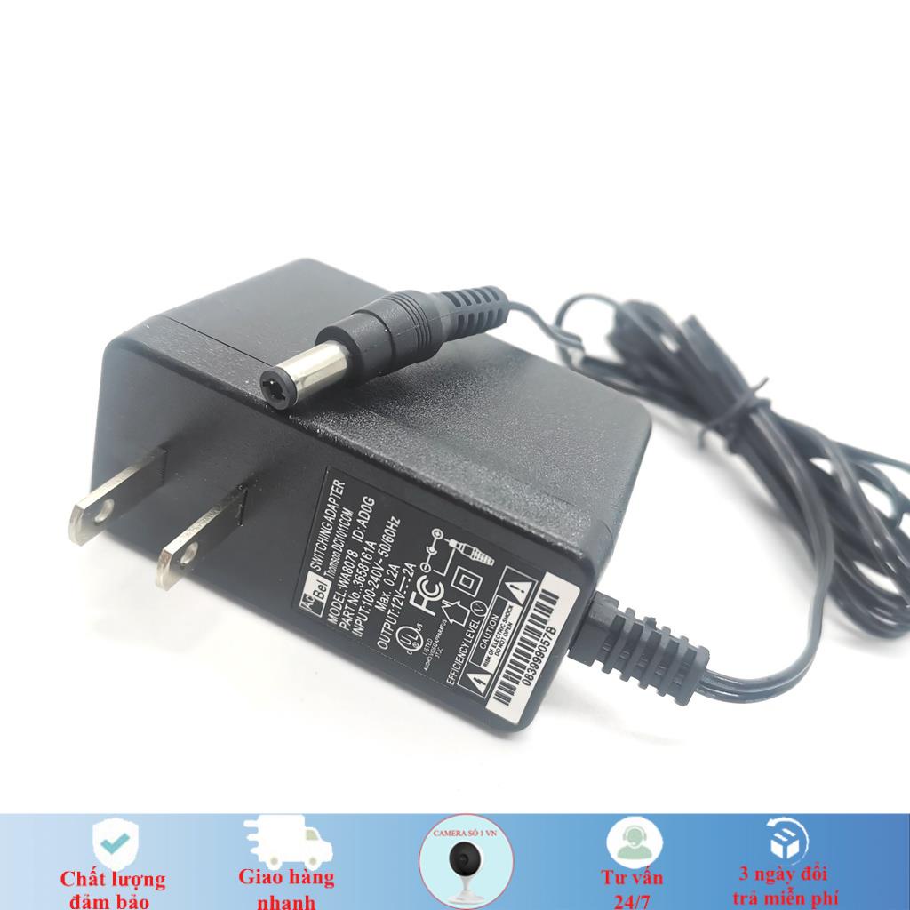 Nguồn 12V - 2A Acbel mới 100% dùng lắp cho camera, modem mạng, thiết bị dùng nguồn 12v
