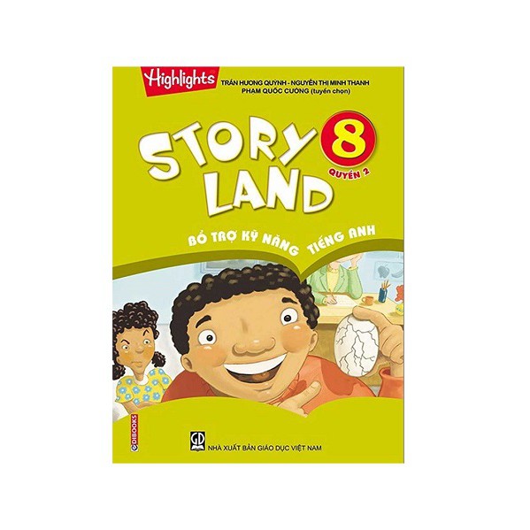 Sách - Combo Truyện đọc Tiếng Anh từ Hoa Kỳ - Story Land 8 (Quyển 1+2)