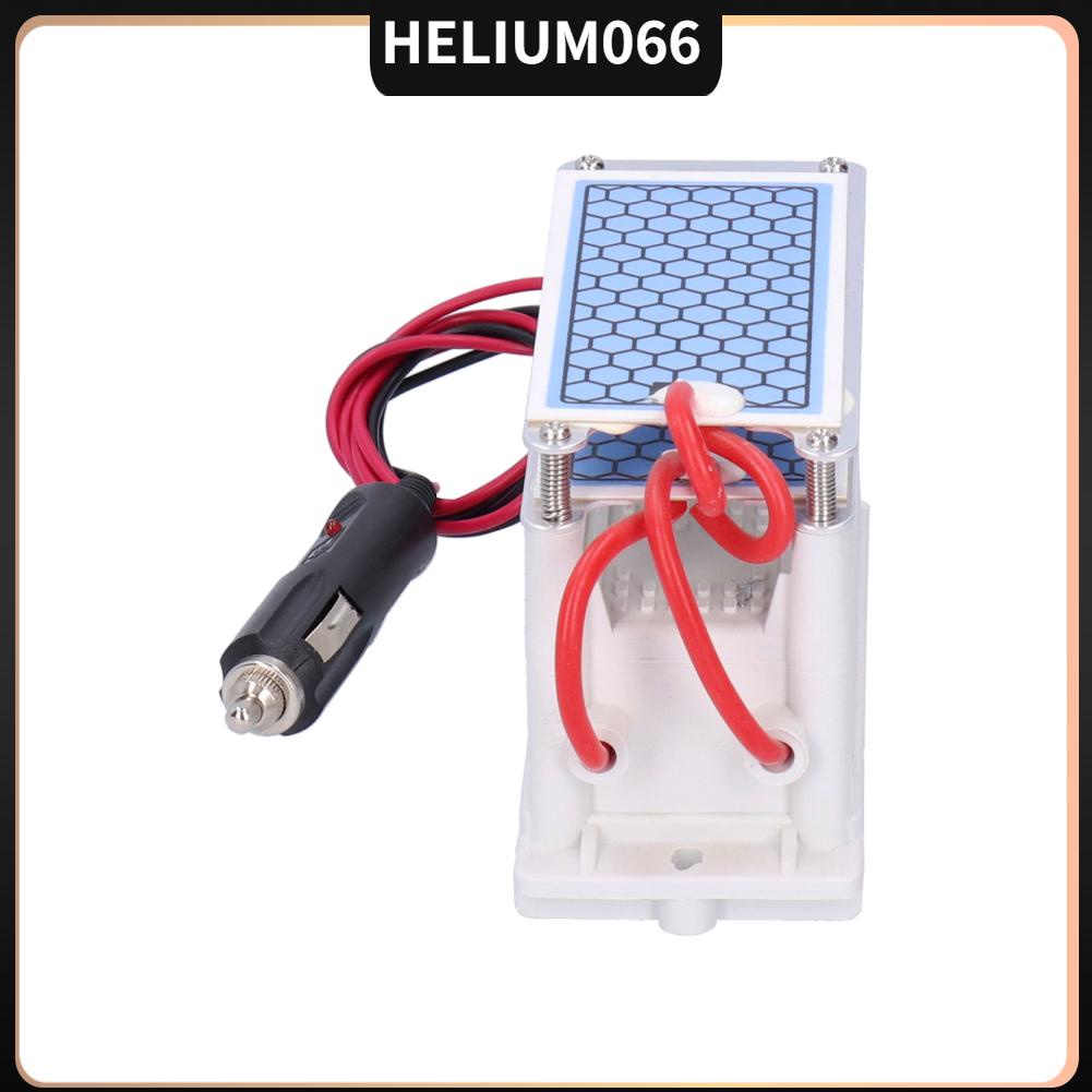 👍Hàng giao ngay👍 Máy tạo ôzôn Máy lọc không khí 10g DC 12V Thiết bị khử mùi xe hơi nhỏ Có thể mang đi Tấm gốm hợp kim