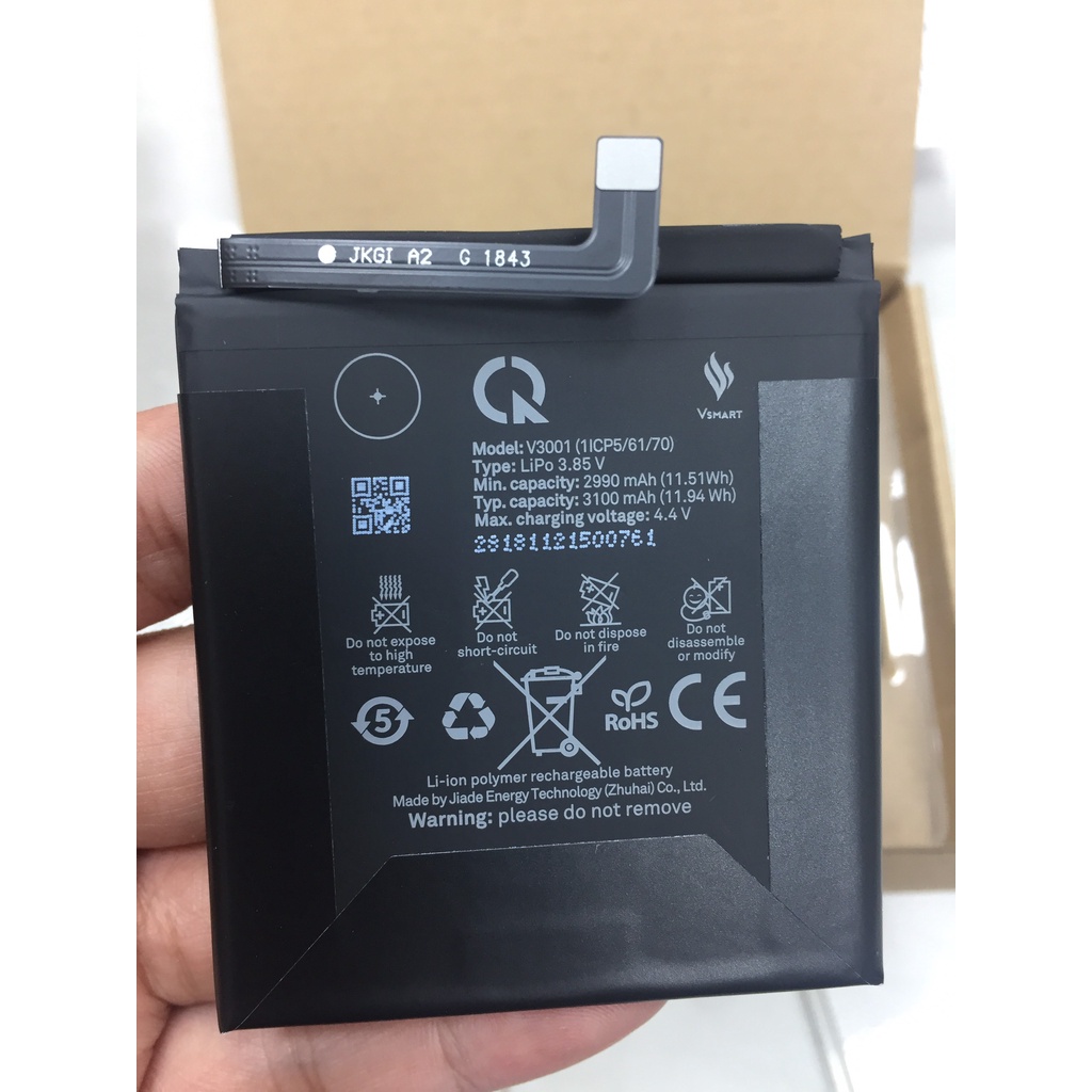 Pin Vsmart Active 1 V3001 chính hãng
