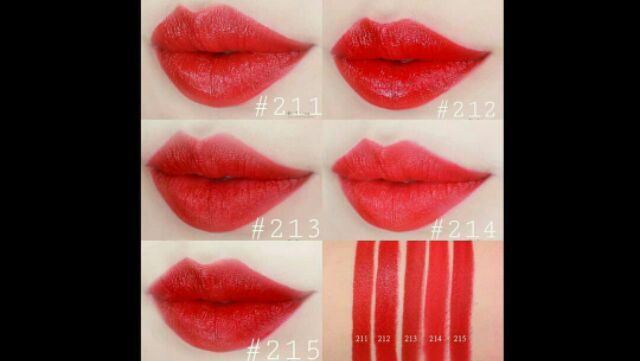 Set Son 3CE Red Recipe Mini Lip Kit