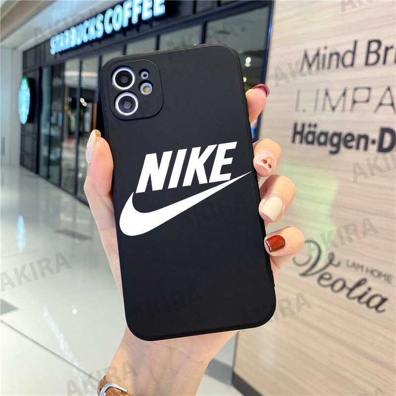 Ốp lưng logo ni.ke2  dẻo mềm vuông cạnh cho full dòng máy ip xưởng ốp akira Akira case