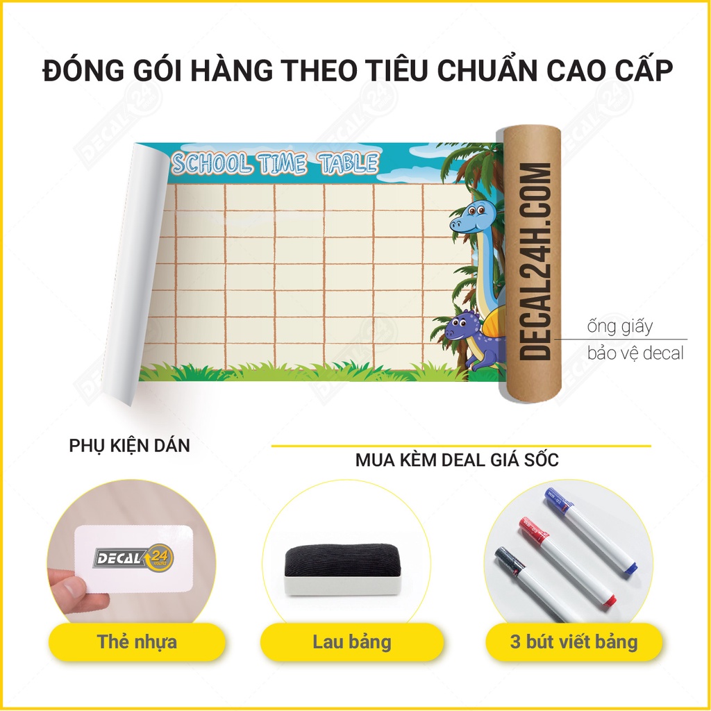 Decal bảng trắng bút lông - Nhiều mẫu thiết kế đẹp decal cho bé chất lượng và an toàn