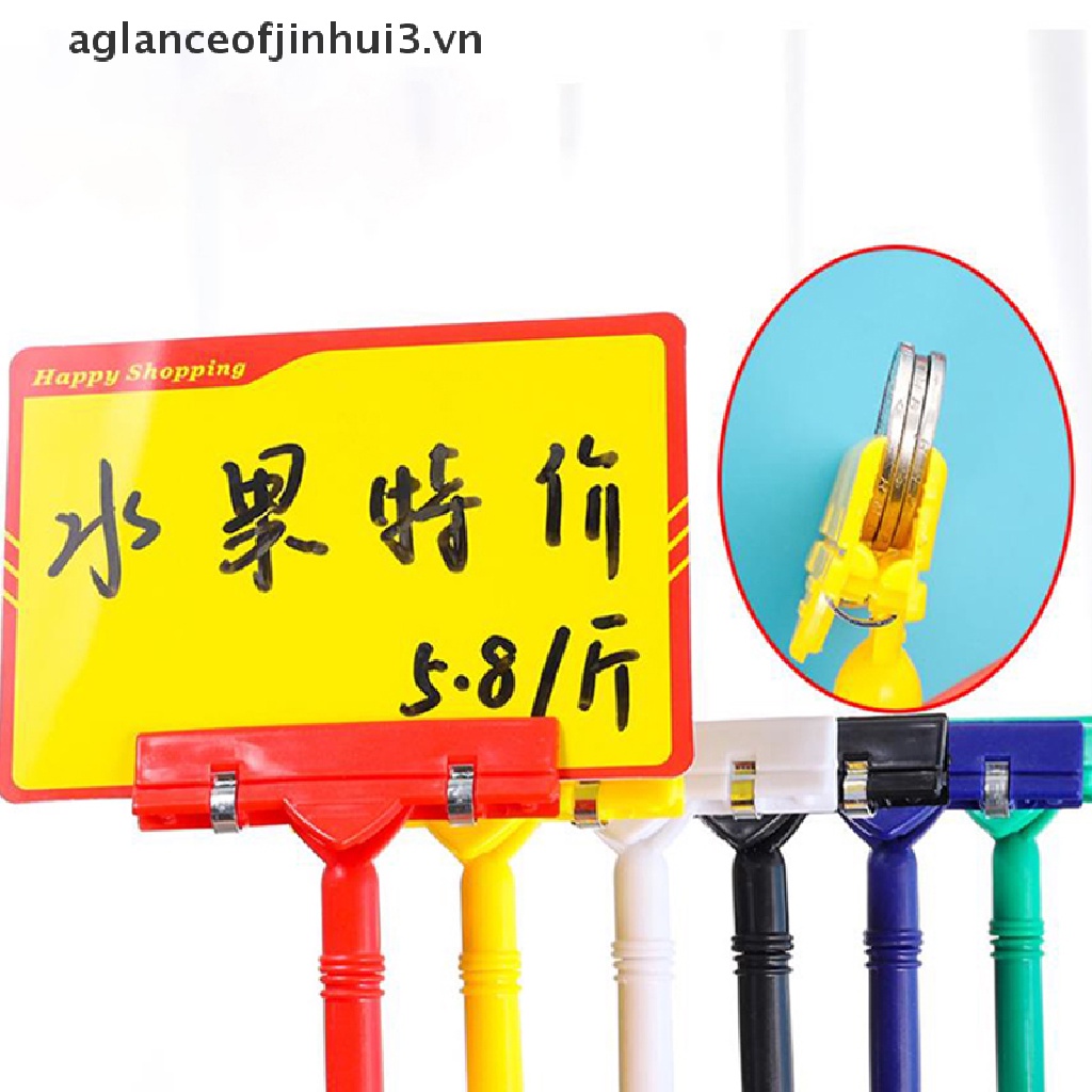 Kẹp Bảng Tên Nhiều Màu Sắc Tiện Dụng