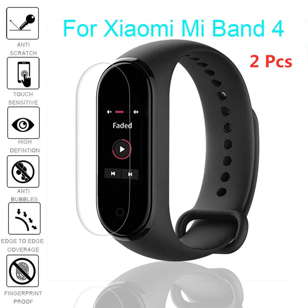 2 Miếng dán bảo vệ màn hình cho Xiaomi Mi Band 4