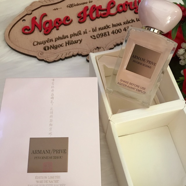 Nước hoa nữ Armani Prive Pivoine Suzhou Soie De Nacre Limited 100ML