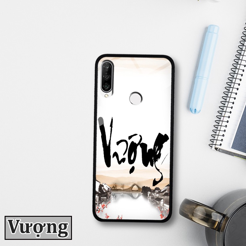 Ốp lưng Huawei P30 Lite - In chữ thư pháp