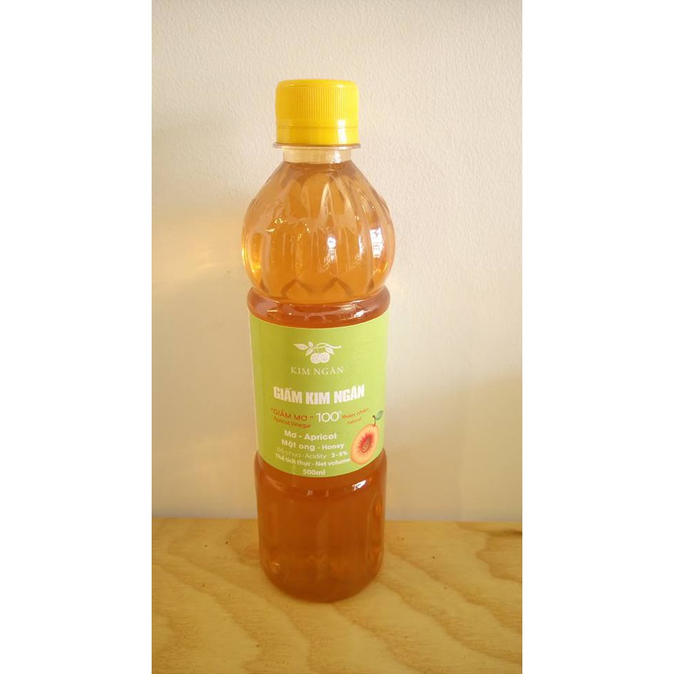 Giấm mơ Kim Ngân 500ml
