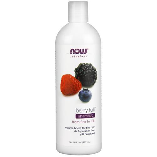 Dầu gội Now solutions berry full shampoo tăng độ dày cho tóc bóng mượt , giúp giảm gãy rụng hiệu quả chai 473ml