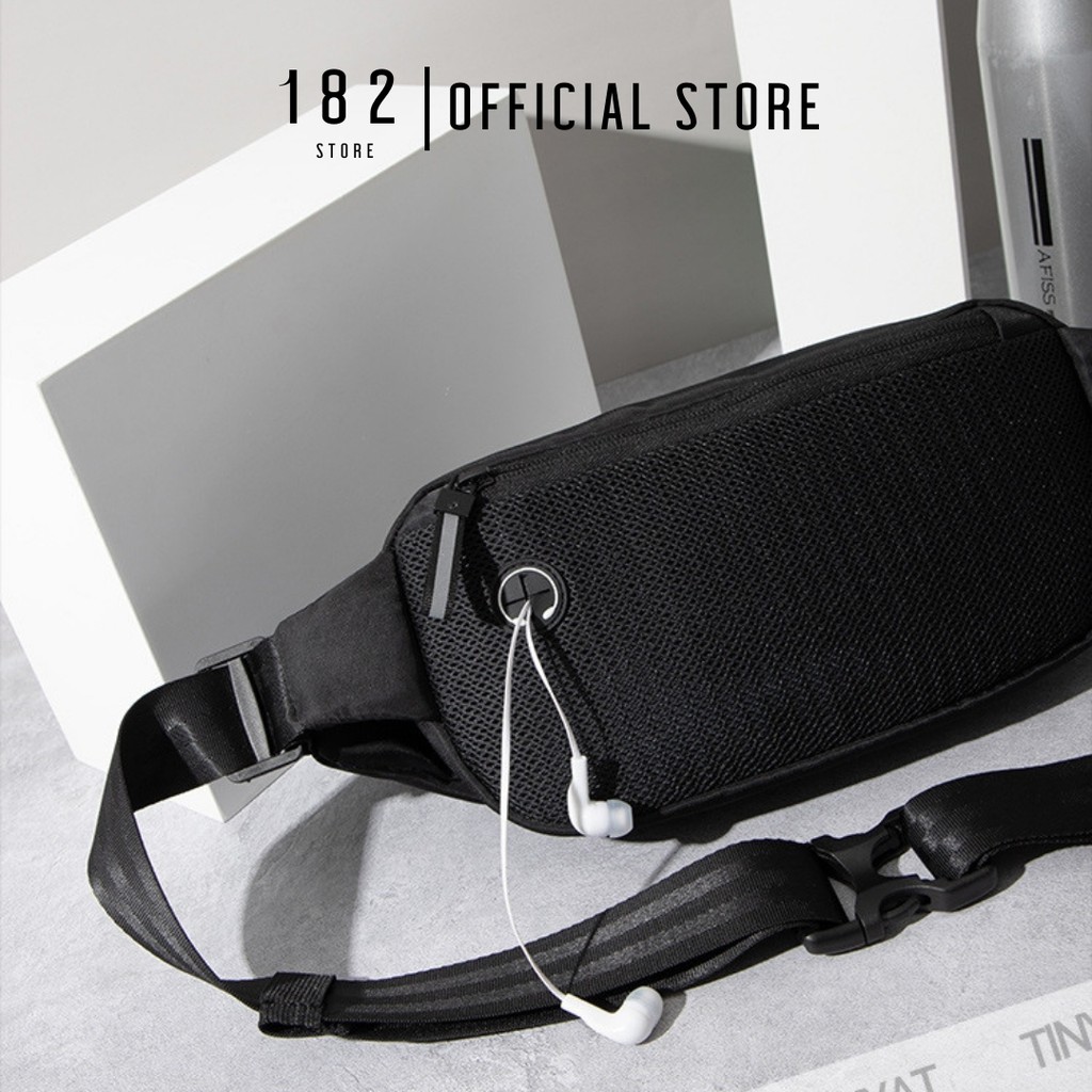 Túi Đeo Chéo Nam TINYAT Chất Liệu Polyester Chống Nước Nhiều Ngăn Đeo Bao Tử, Ngực Hông Cao Cấp - The Black Box | BigBuy360 - bigbuy360.vn