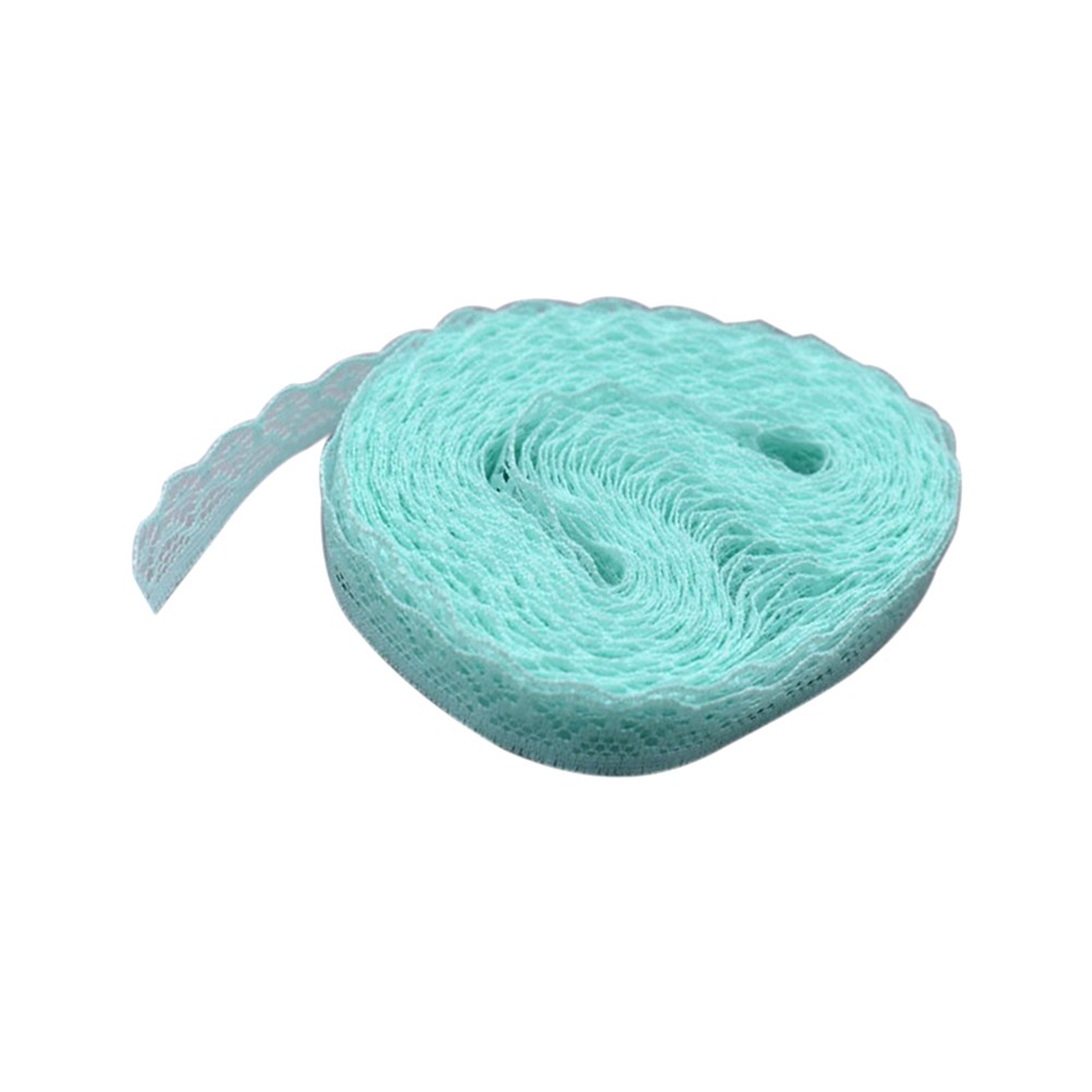 Cuộn dây ren 10 yard bản rộng 15mm trang trí đám cưới DIY