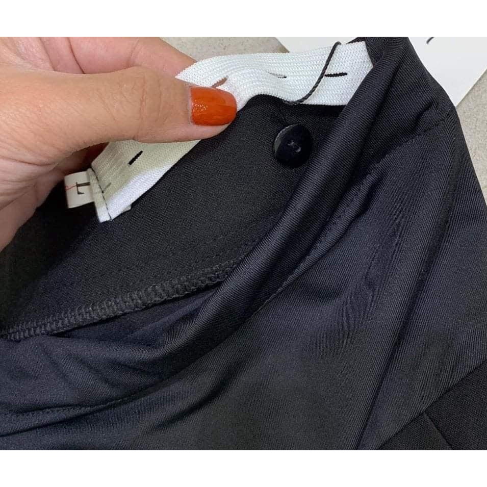 Quần bầu ống loe công sở, phong cách Hàn trẻ trung, vải Cotton umi co giãn 4 chiều thoải mái cho mẹ bầu