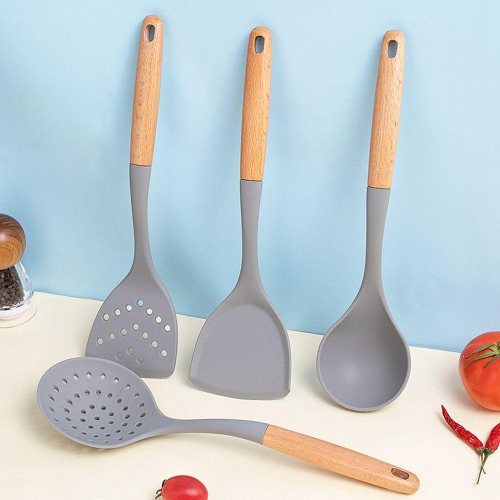 Xẻng Nấu Ăn Bằng Silicone Tiện Dụng Cho Nhà Bếp