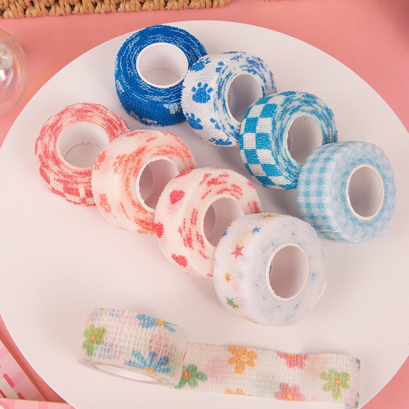 Băng dán quấn tay chống mài mòn chai tay khi cầm bút, Cuộn băng dính bảo vệ ngón tay tiện lợi