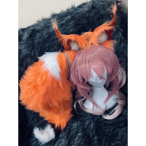 Tai Cáo/ Đuôi Cáo Lông Hoá Trang Cosplay Tamamo