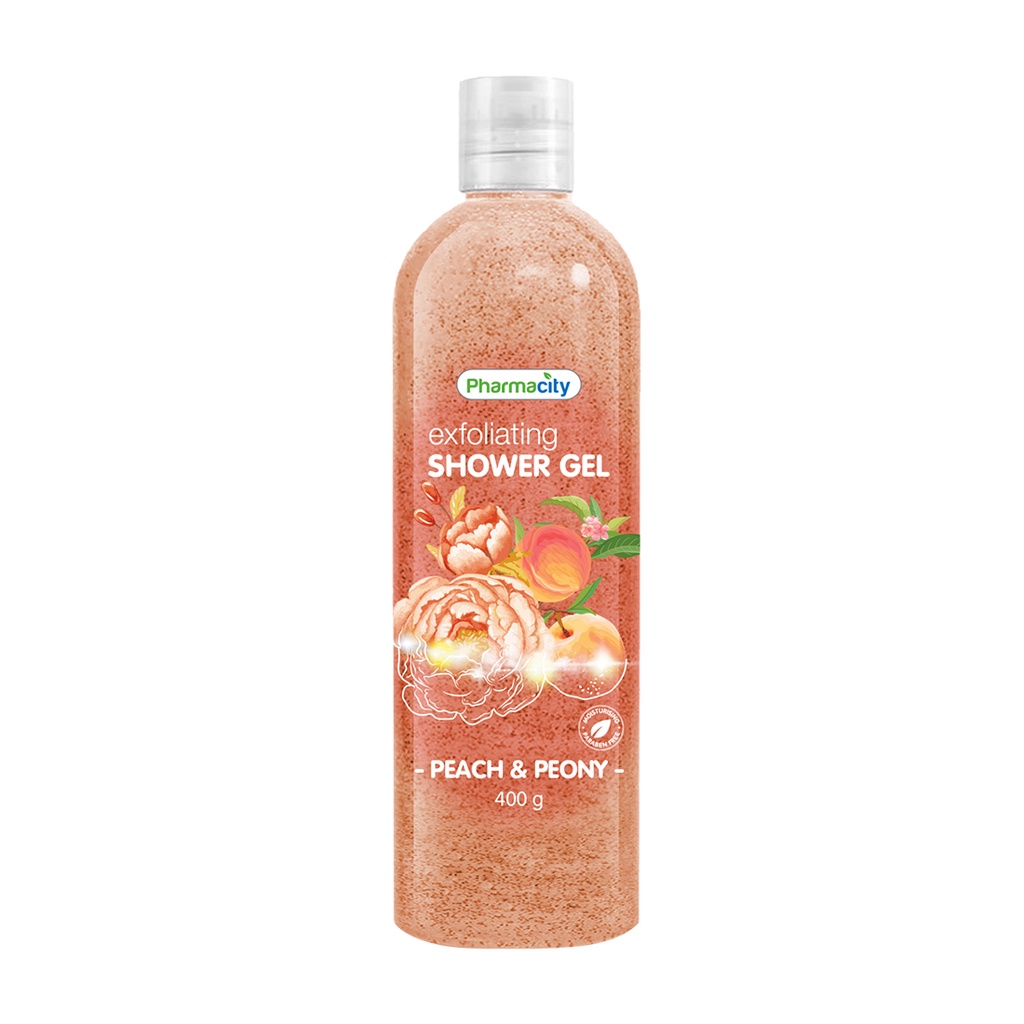 Sữa tắm Pharmacity chứa hạt Peach & Peony Pharmacity