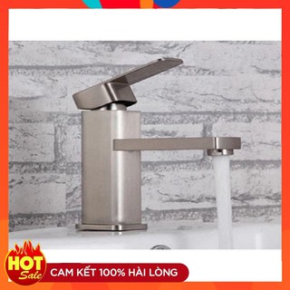 Vòi rửa mặt | Vòi Lavabo Nóng Lạnh SNL 11 tăng đôi dây cấp nước inox